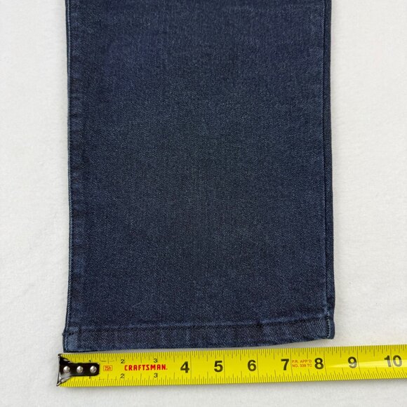 NWT Terra & Sky Women Core Straight High Rise Stretch Blue Denim Jeans Plus 26WP - Picture 10 of 11